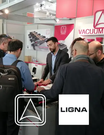 Vacuum-CNC showcases its vacuum pods and other clamping solutions at Ligna 2023.